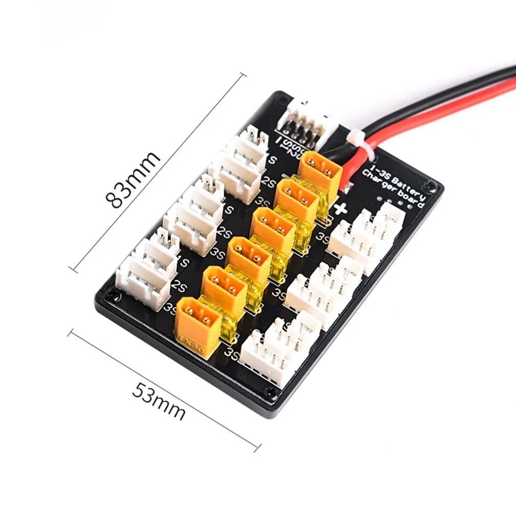 XT30 Multi Lipo Parallel Balanced Charging Board For 2S-6S RC Battery Charger Plate | Игрушки и хобби