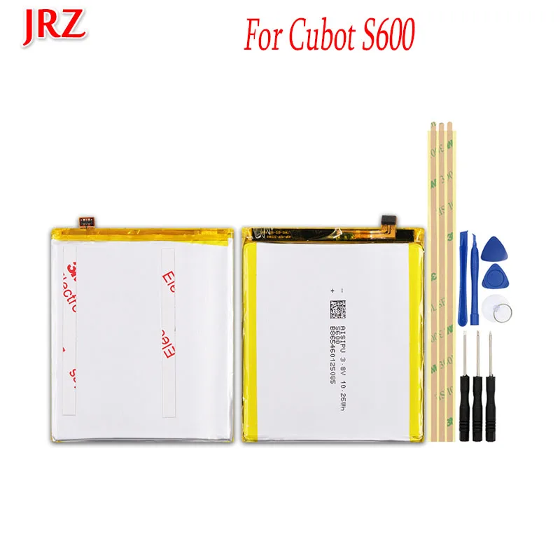 JRZ 3 8 V 2700mAh батарея для телефона Cubot S600 высококачественные сменные батареи с