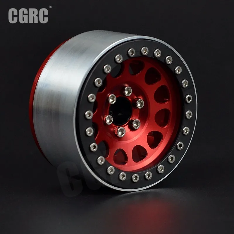 4 шт. 2 дюймов металлический обод колеса Beadlock для 1/10 RC Гусеничный автомобиль TRX4