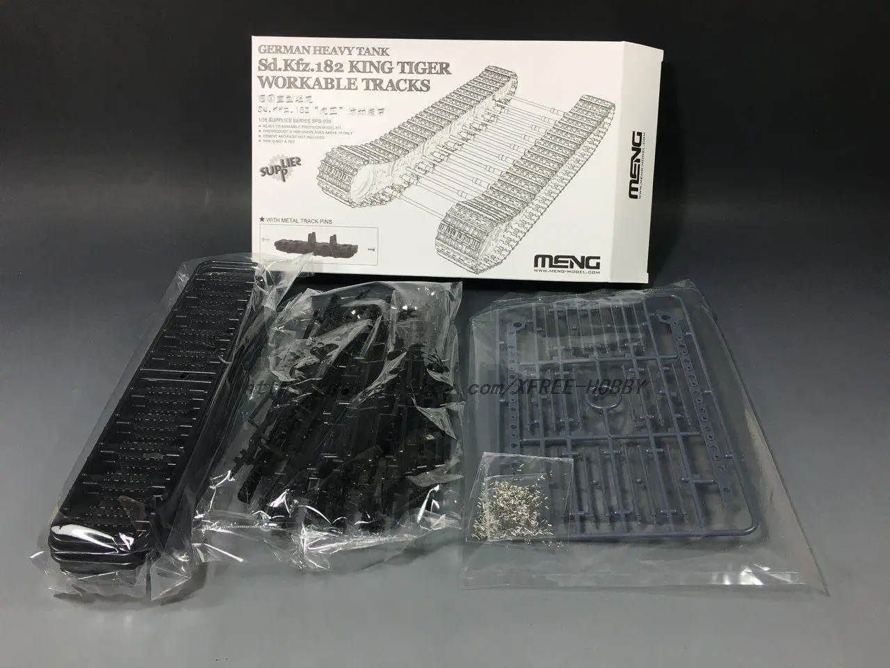 Модель Meng 1/35 немецкая Sd.Kfz.182 King Tiger Workable Tracks | Игрушки и хобби