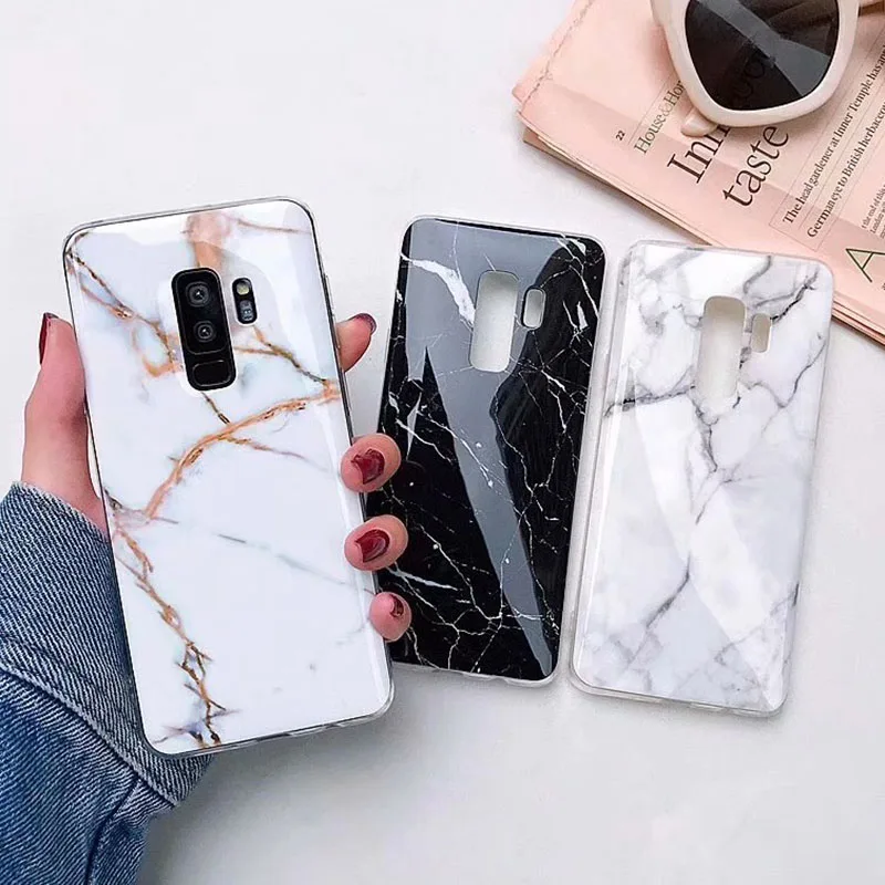 Чехол для телефона Samsung Galaxy S8 S7 Edge мраморный геометрический прошитый чехол на