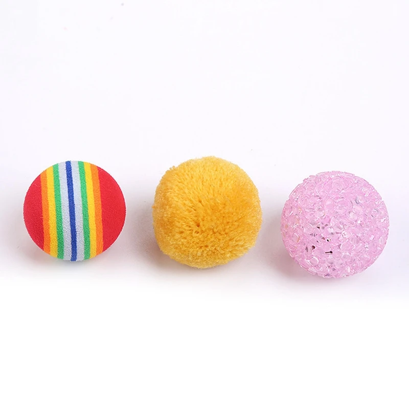 Cat Toy Ball Interactive Toys Play Chewing Rattle Scratch False Mouse Mini Funny Playing Training Pet Supplies S | Дом и сад