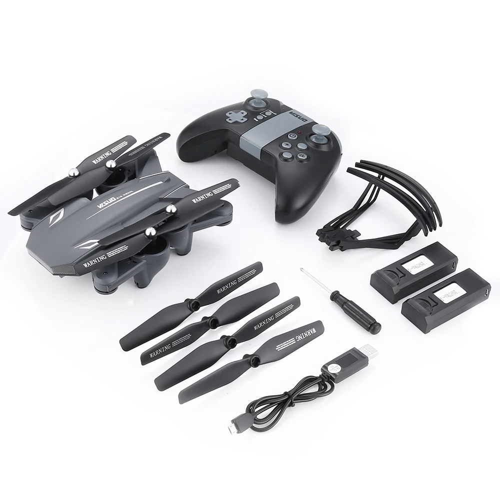 TIANQU VISUO XS816 оптическое позиционирование потока Двойная камера WiFi 2MP + 0.3MP RC Дрон