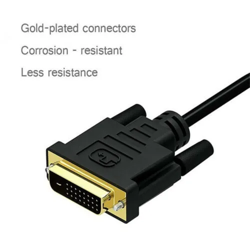 Кабель DVI VGA 1080p D 24 + 1 Pin штекер 15Pin гнездовой Активный адаптер конвертер|Кабели VGA| |