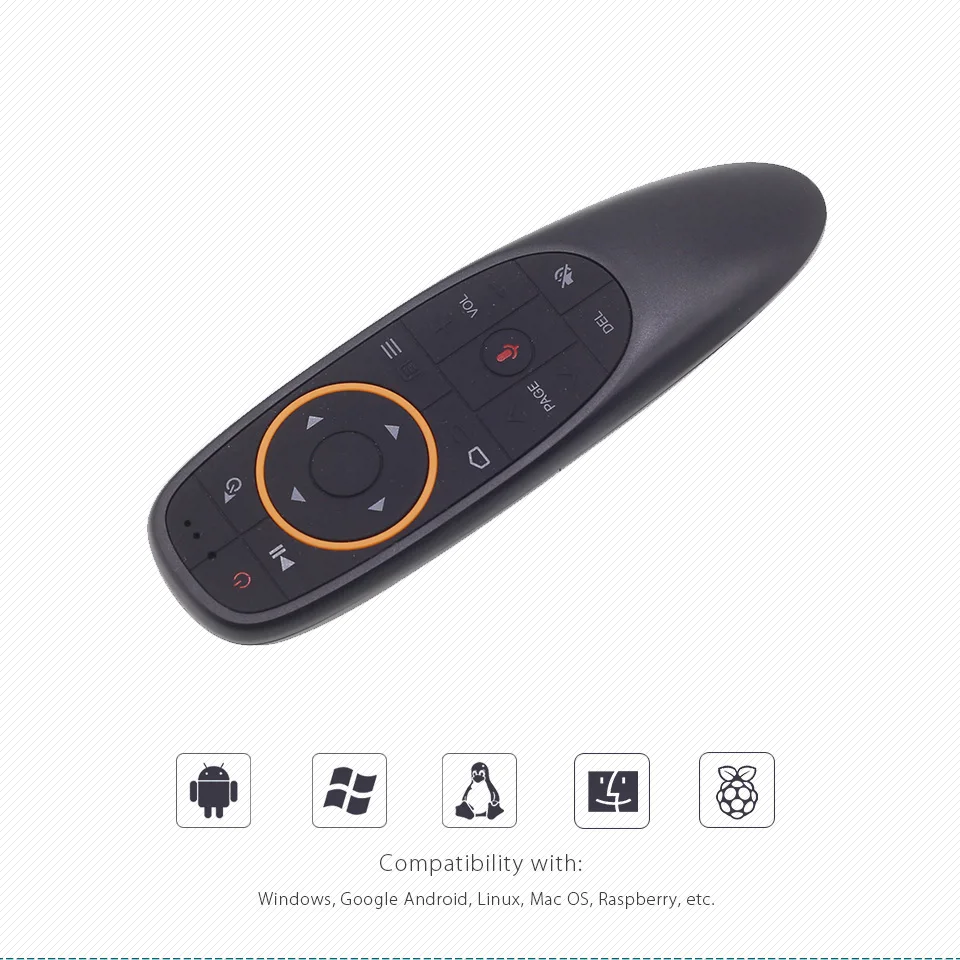 구매 무료 Dhl G10 음성 원격 제어 2.4g 무선 구글 마이크 에어 마우스 6 축 자이로 스코프 Ir 학습 안드로이드 Tv 박스 X96
