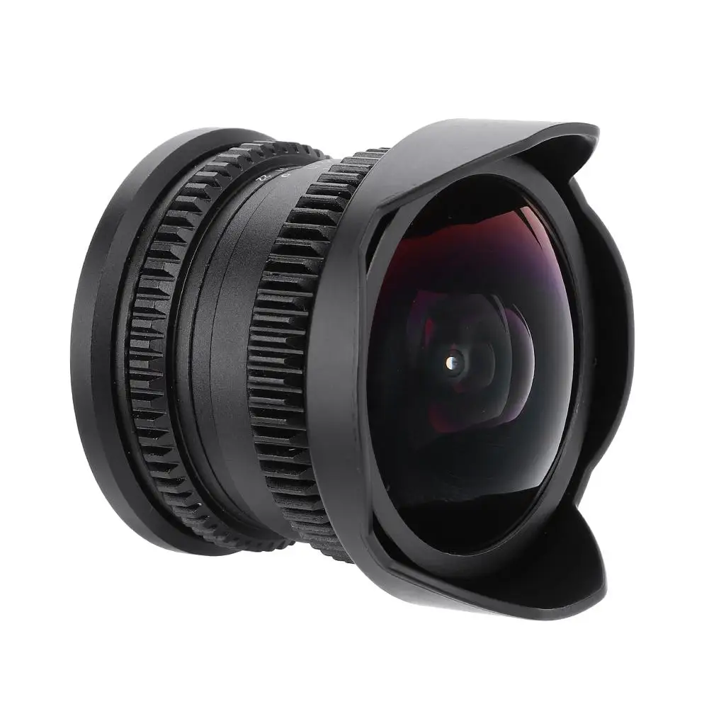 8 мм F2.8 Крепление объектива APS-C широкоугольный фиксированный фокус MF объектив