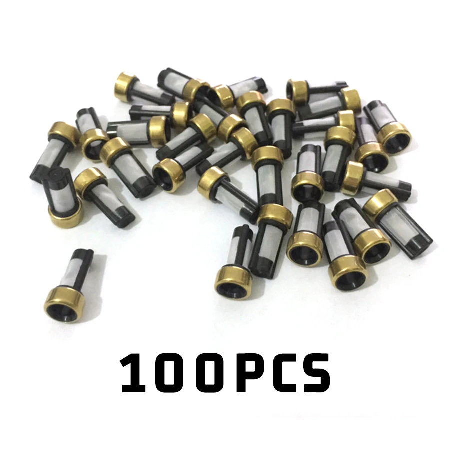 

100 Pcs Fuel Injector Micro Basket Filter for ASNU03C Injector repair kits