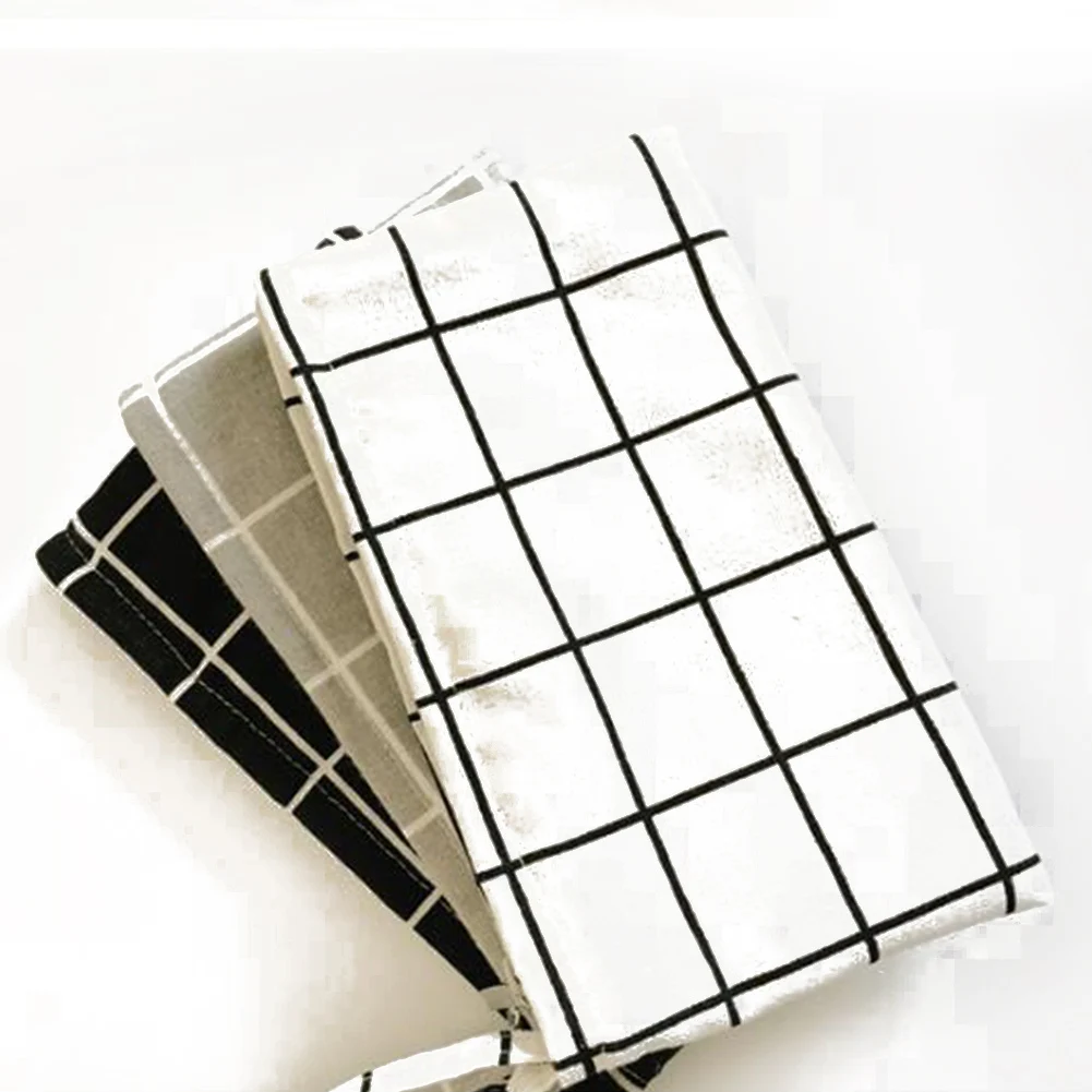 Женская сумка-тоут из хлопка и льна в клетку для шоппинга 2019 | Багаж сумки