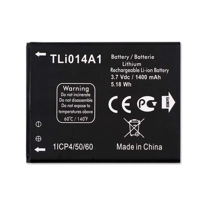 TLI014A1 Новый аккумулятор для Alcatel one touch Fire 4012 4012A 4012X CAB31P0000C1 / CAB31P0000C2 1400