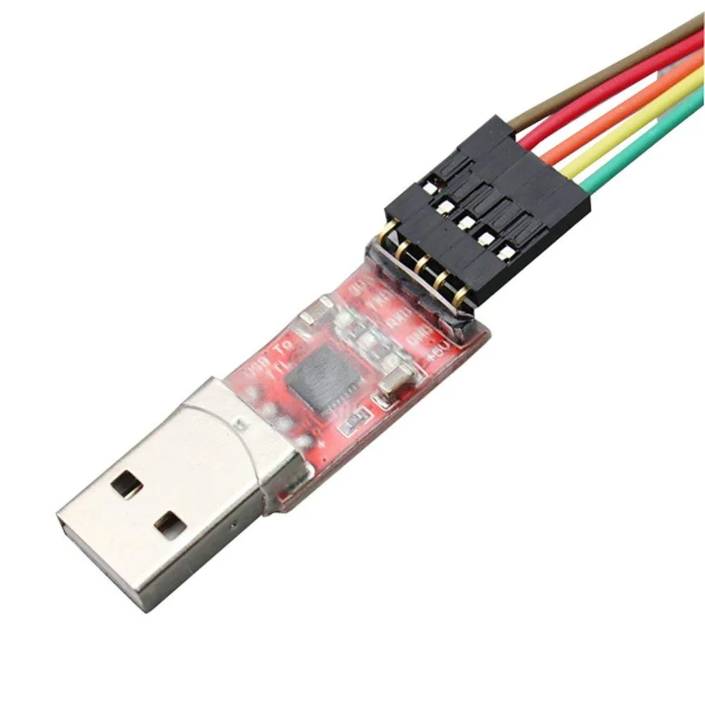 Модуль CP2102 USB в TTL serial UART STC с 5 шт. кабелей Dupont кабель для загрузки PL2303 обновление