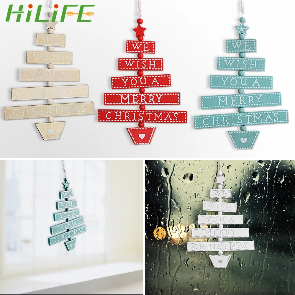 Рождественская подвеска HILIFE для дома Рождественское украшение елки