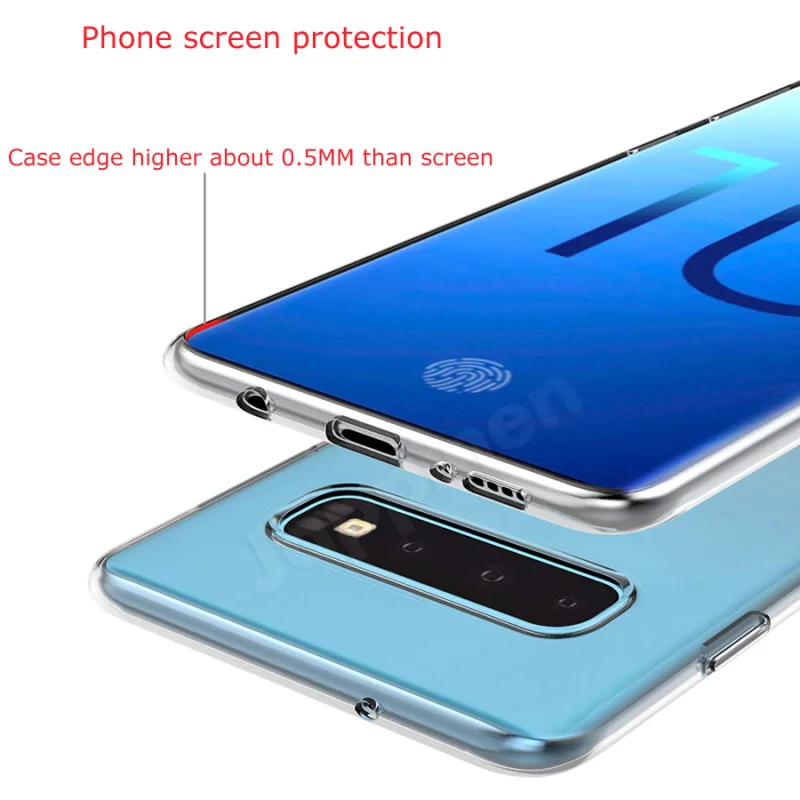 SUREHIN TPU чехол для Samsung galaxy A50 A70 A60 A40 A30 A20E M30 20S S10e S9 S8 PLus мягкий прозрачный