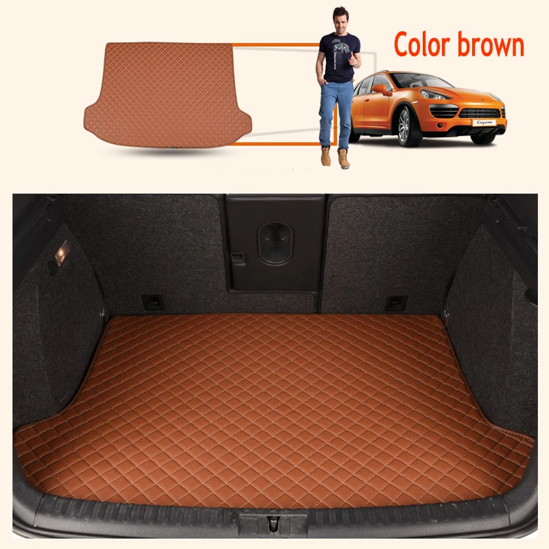 

Custom car Trunk mats for Hyundai ix25 ix35 Tucson Santa Fe Sonata Verna Accent carpet all weather liners