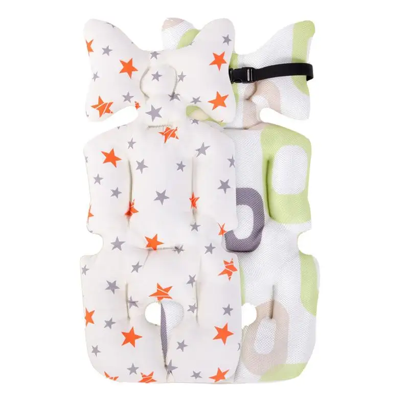 Детская коляска хлопок подушка чехол для сиденья коврик дышащий мягкий