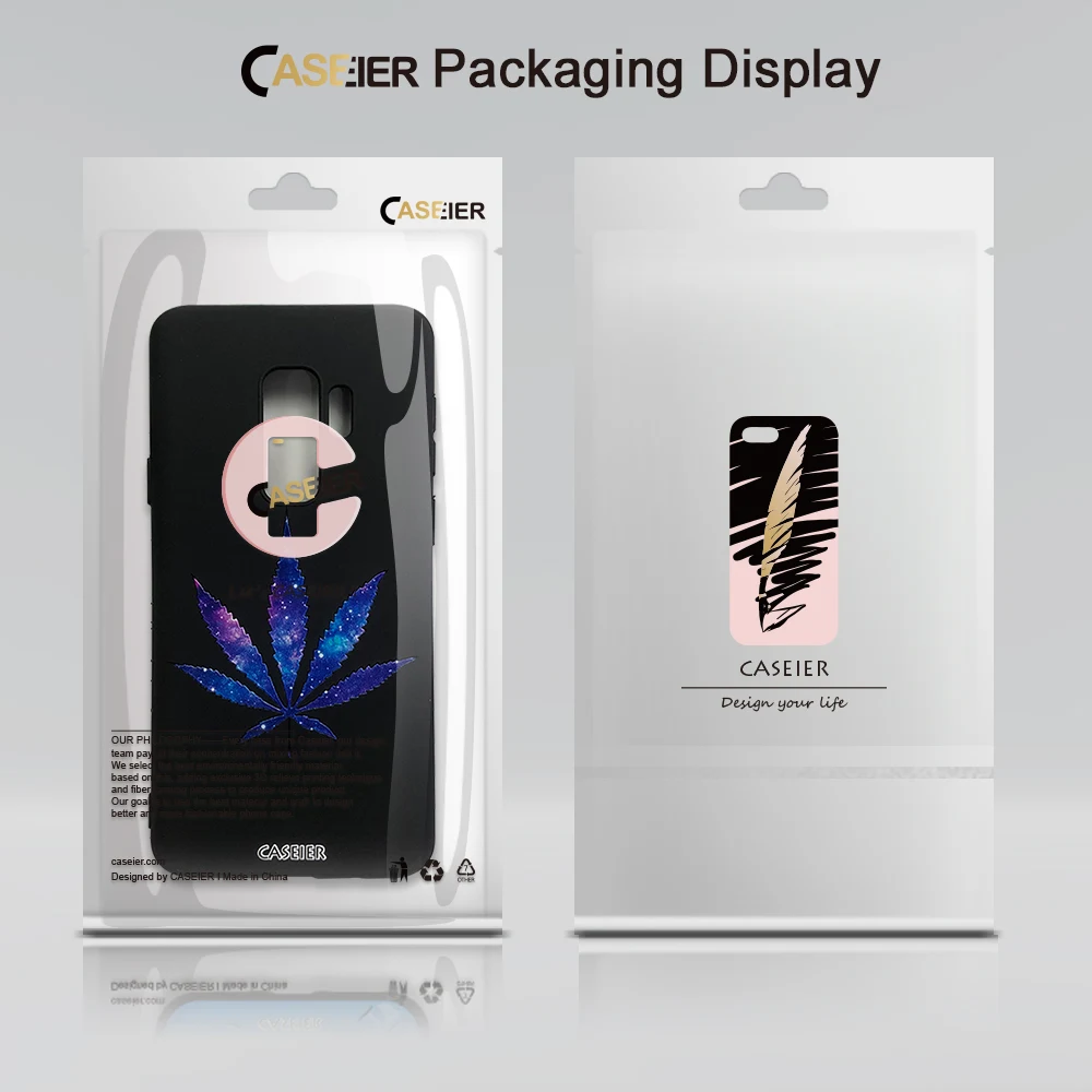 Чехол для телефона CASEIER 3D с рисунком листьев Samsung Galaxy S7 S8 S9 S10 Чехлы A3 A5 J7 J5 J3 мягкая