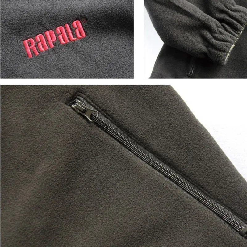 Оригинальный бренд Rapala одежда для рыбалки флисовая реверсивная куртка