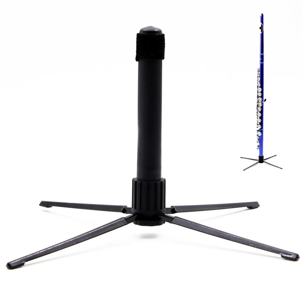1pcs Portable Wind Instrument Tripod Foldable Holder Stand For Oboe Flute Clarinet Sax Bracket | Спорт и развлечения