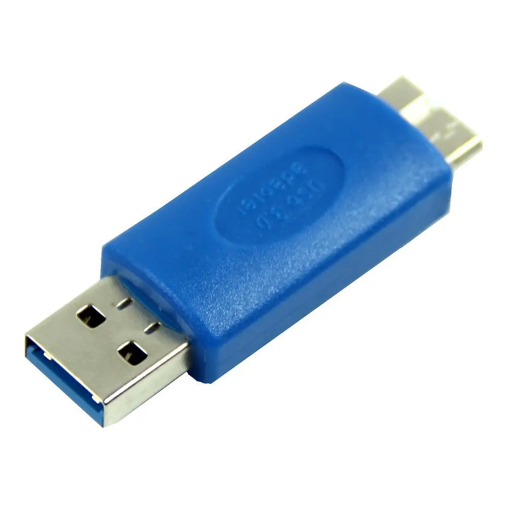 OPQ высокоскоростной Синий USB 3 0 Type A штекер для mini B Адаптер смены
