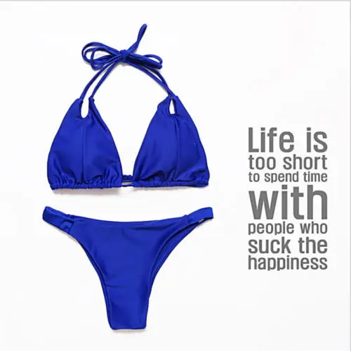 

Sexy Women Bikini Thong Bottom Brazilian V Cheeky Ruched Semi Swimwear Beachwear
