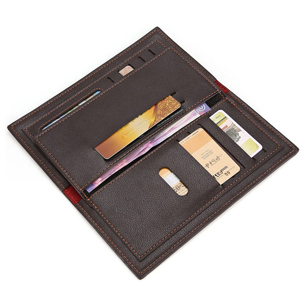 Simple Leisure Leather Wallet | Багаж и сумки