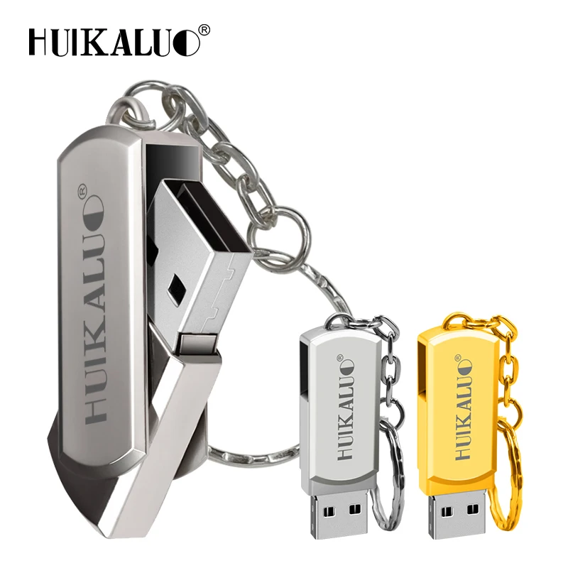 Металлическая USB Флешка 32 Гб 64 ГБ высокоскоростной флешка 4 8 16 флеш-память
