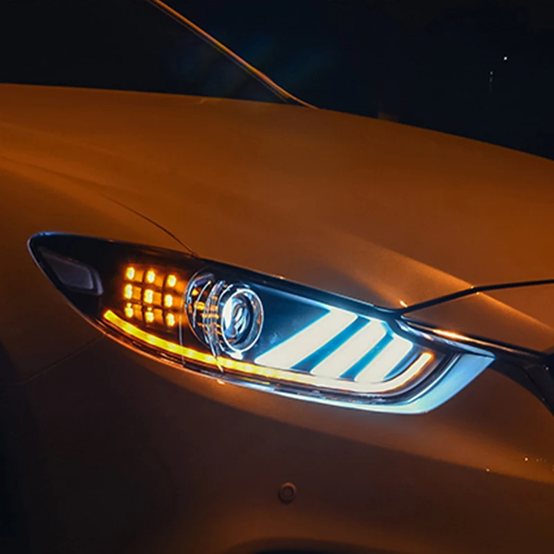 ROADOT для Mazda 6 Atenza 2014 2015 Биксеноновые линзы ближнего света Автомобильный Стайлинг