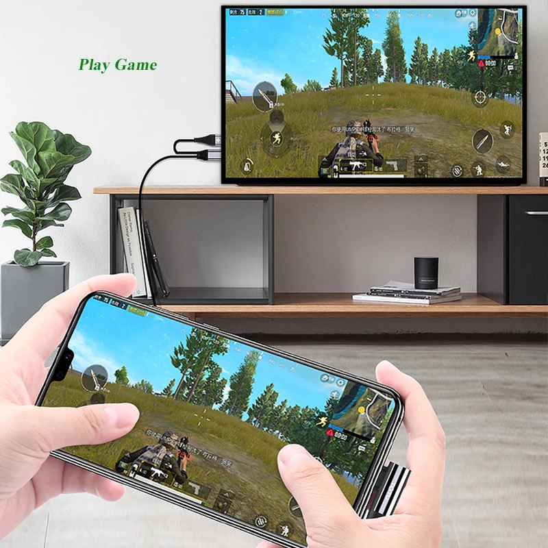 Для iPhone HDMI кабель 4k HD 3 5 M 8pin к HDTV ТВ адаптер для Lightning Apple iPad Air iOS конвертер с USB