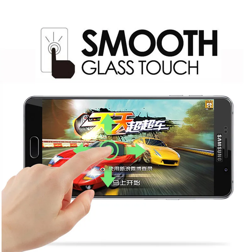 9H полное покрытие закаленное стекло для Samsung Galaxy A8 2018 A6 + A3 A5 A7 J7 2017 Защитное J3 J4 J5 J6