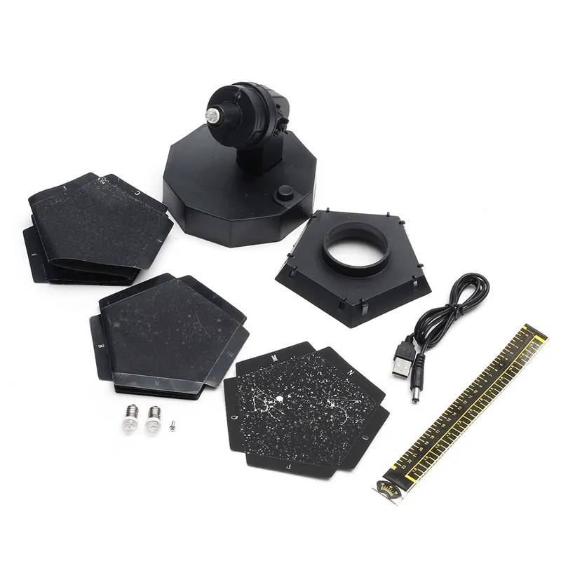 Star 2 лампы 3 лампочки Цветной свет Звездный Комплект ламп для проекции Теплый