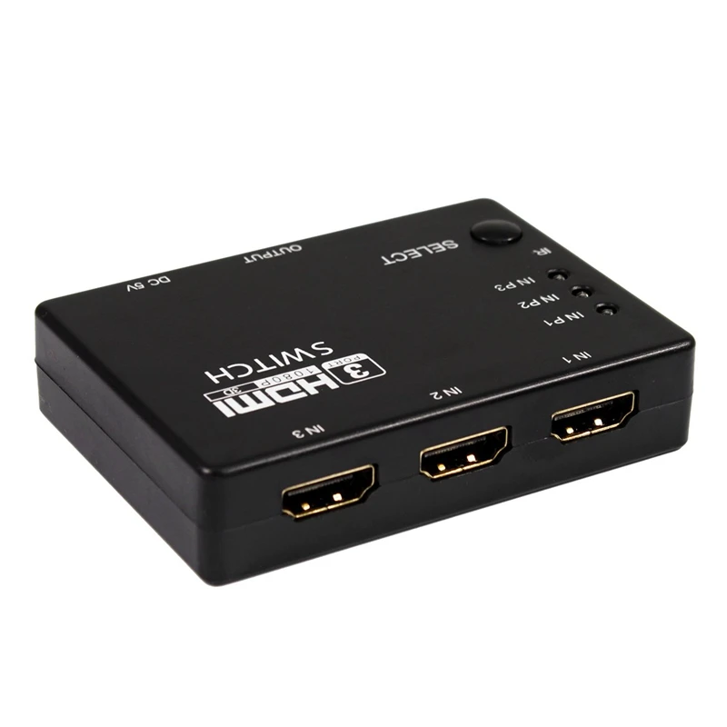 HDMI Коммутатор переключатель селектор 3 входа и один выход совместим с HDCP