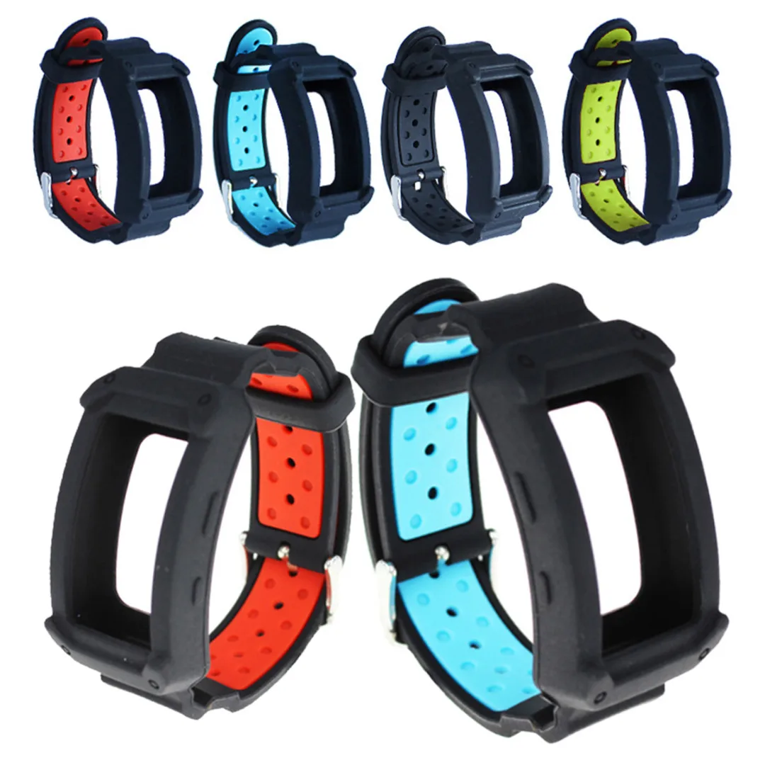 Сменный силиконовый ремешок для Samsung Gear Fit 2 спортивный сменный Браслет бега