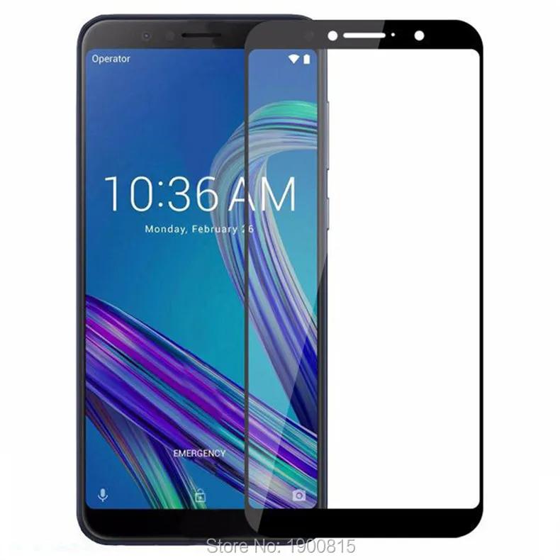 Переднее 3D закаленное стекло для ASUS ZenFone Max Pro M1 ZB602KL полноэкранная Защитная пленка