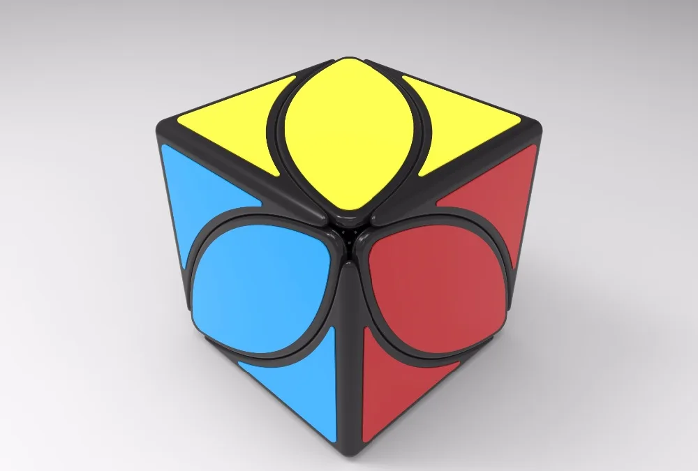 Qiyi mofangge головоломка Ivy Cube первого твист кубики из листьев магический куб