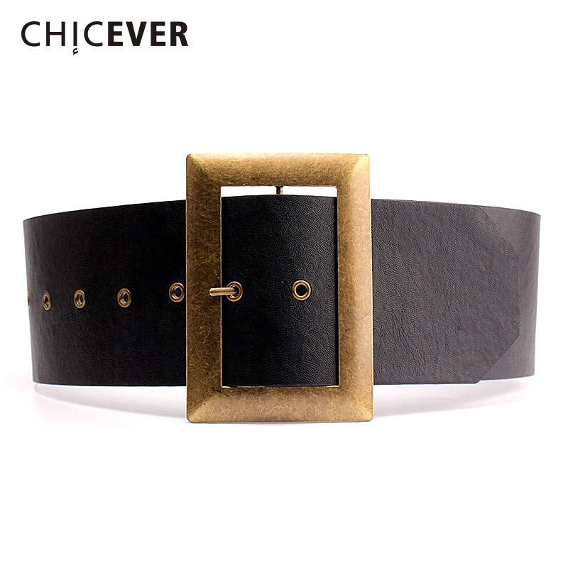 CHICEVER 2019 винтажные тонкие черные высококачественные женские ремни из