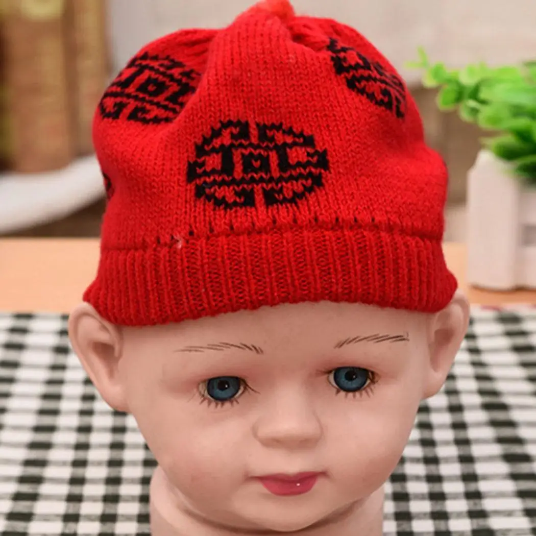 Детские теплые вязаные шапки с косами детские мягкие хлопковые аксессуары милые