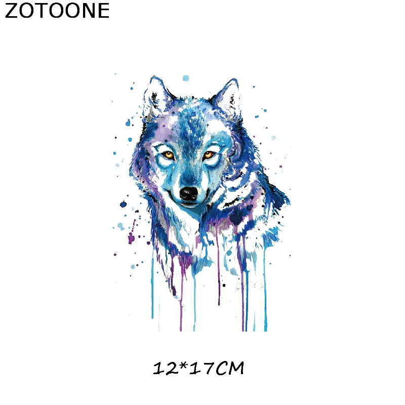 ZOTOONE красочная нашивка для собак кошек совы джинсы термопереводная наклейка