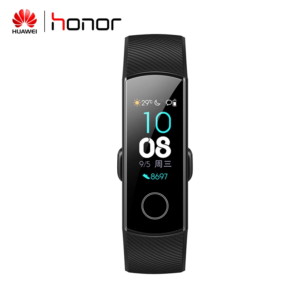 Оригинальный Смарт-браслет Huawei Honor Band 4 0 95 дюйма Amoled Kleur сенсорный экран