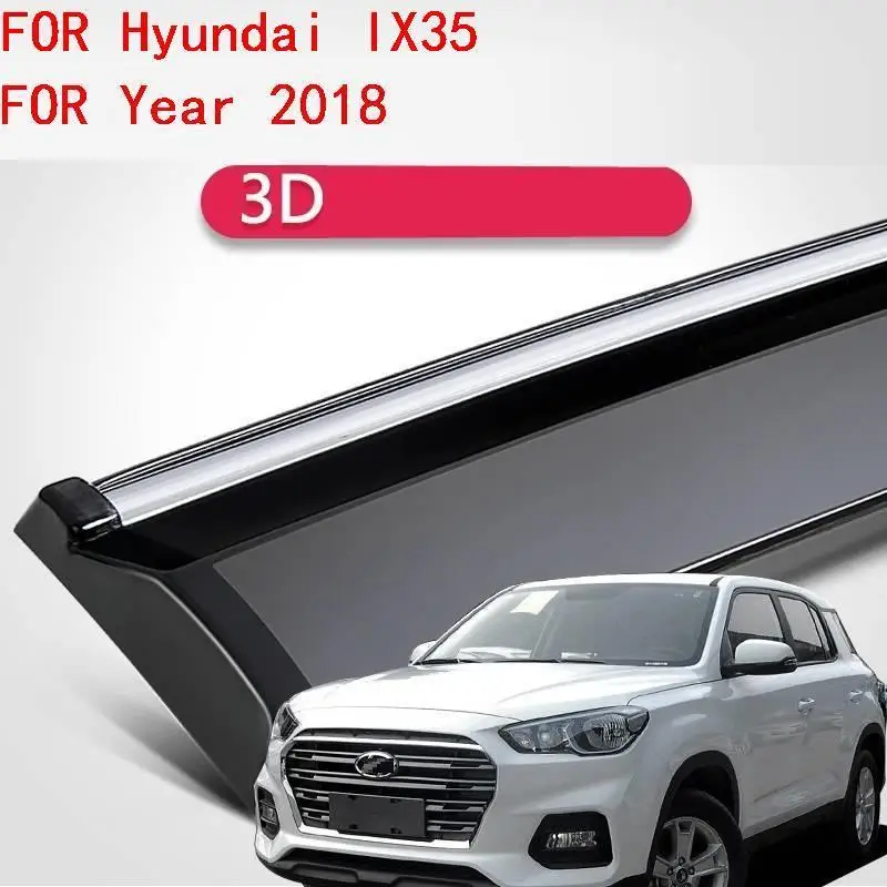 Дождь автомобилей Стайлинг модификация автомобиля анти окна козырек для Hyundai