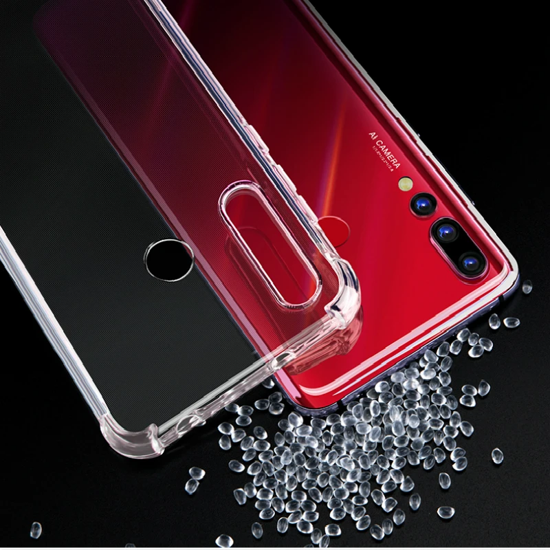Clear TPU Case for Huawei On Honor 8A 8C 10 9Lite 6X 7X V20 P20 P30 lite Pro Nova3 3i 4 Y9 Y6 2018 Mate10 20Lite Shockproof |
