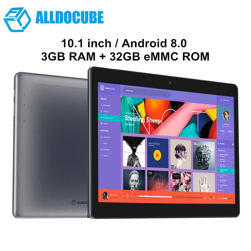 Оригинальный ветвью ALLDOCUBE и M5S 4G планшетный ПК с системой андроида 8 0 10 1 ''MTK X20