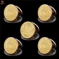 5pcslot titanic shipwreck anniversary memory of rms victim euro gold commemorative coin collectibles