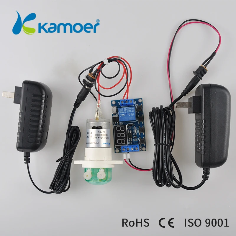 KAMOER CT001 микронасос таймер переключатель модуль управления для двухпроводных микронасосов(жидкий перистальтический насос, мембранный насос
