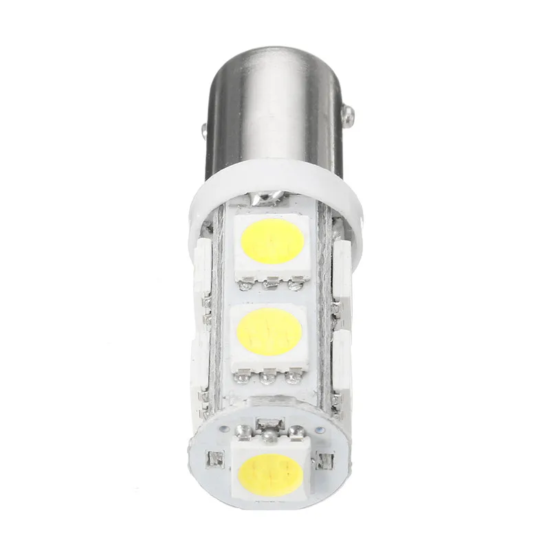 2X H6W BAX9S 9 SMD 5050 LED CANBUS Side Parking Light Bulbs Car DRL Interior 12V Lights White | Автомобили и мотоциклы