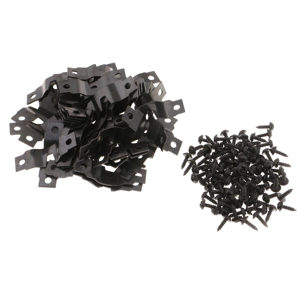 50 шт. аксессуары для фоторамки металлические вешалки картин двойные отверстия с