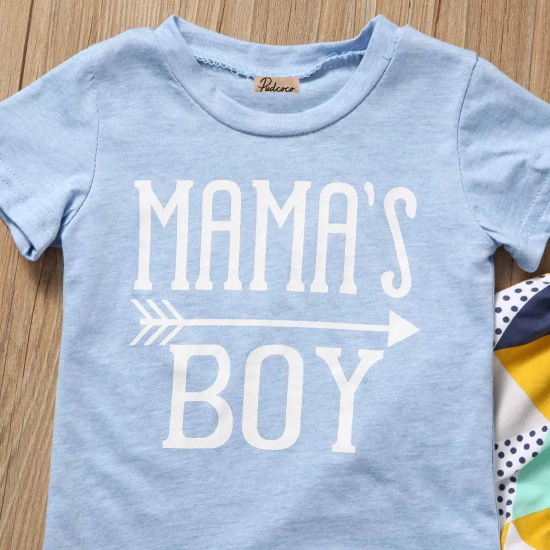 2 pieces Short Sleeve Letter Print T Shirt and Pant Set For Baby Boy Summer Outfit Mamas Clothes |