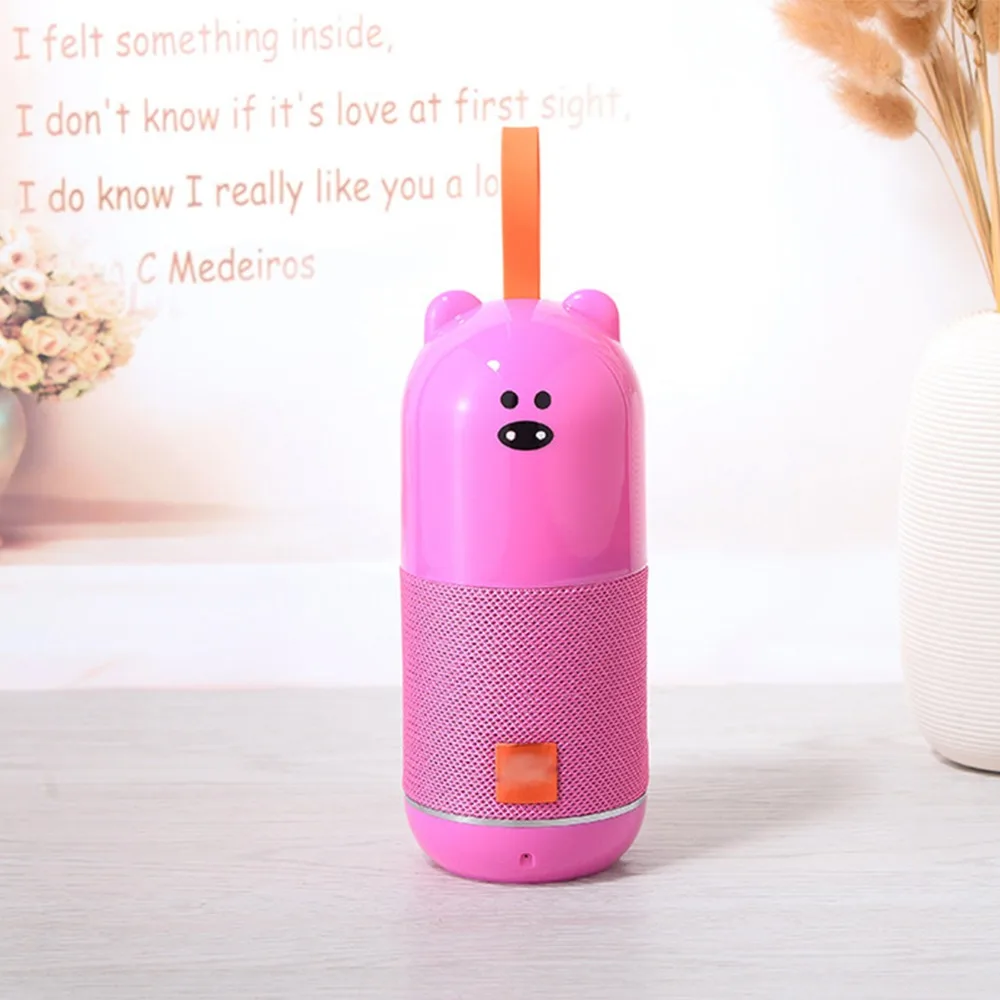 Мини милый портативный Bluetooth динамик TG502 мультфильм FM TF карта AUX BT4.2 | Электроника