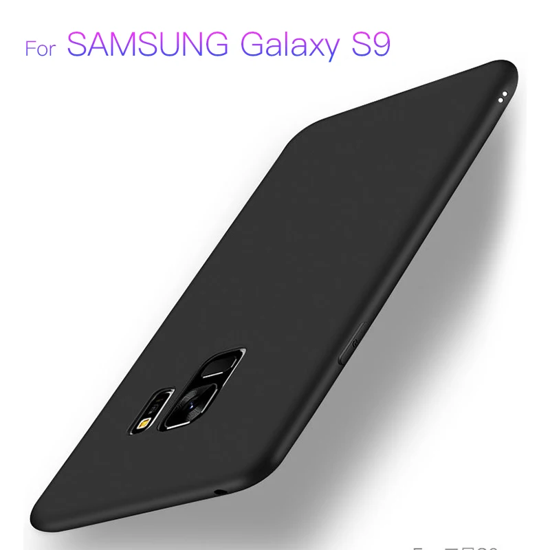 Case For Samsung S9 S8 Plus S7 S6Edge Note8 9 Ultra Thin Matte Soft TPU Phone A5 A7 J7 A8 J8 Back Cover Coque |
