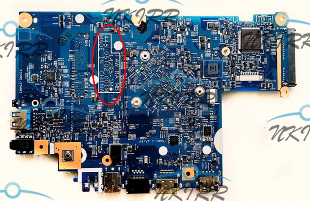 Материнская плата LAW_BA MB 14295-1M 448.05T02.001M NBMZU11002 N3150 DDR3L для Acer Aspire ES1-331 не поддерживает