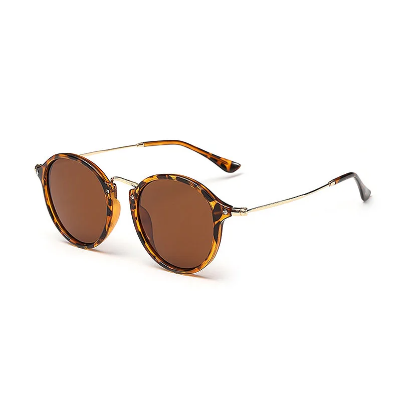 Винтажные Ретро Модные Классические Овальные Солнцезащитные очки женские круглые Роскошные брендовые дизайнерские очки для глаз UV400