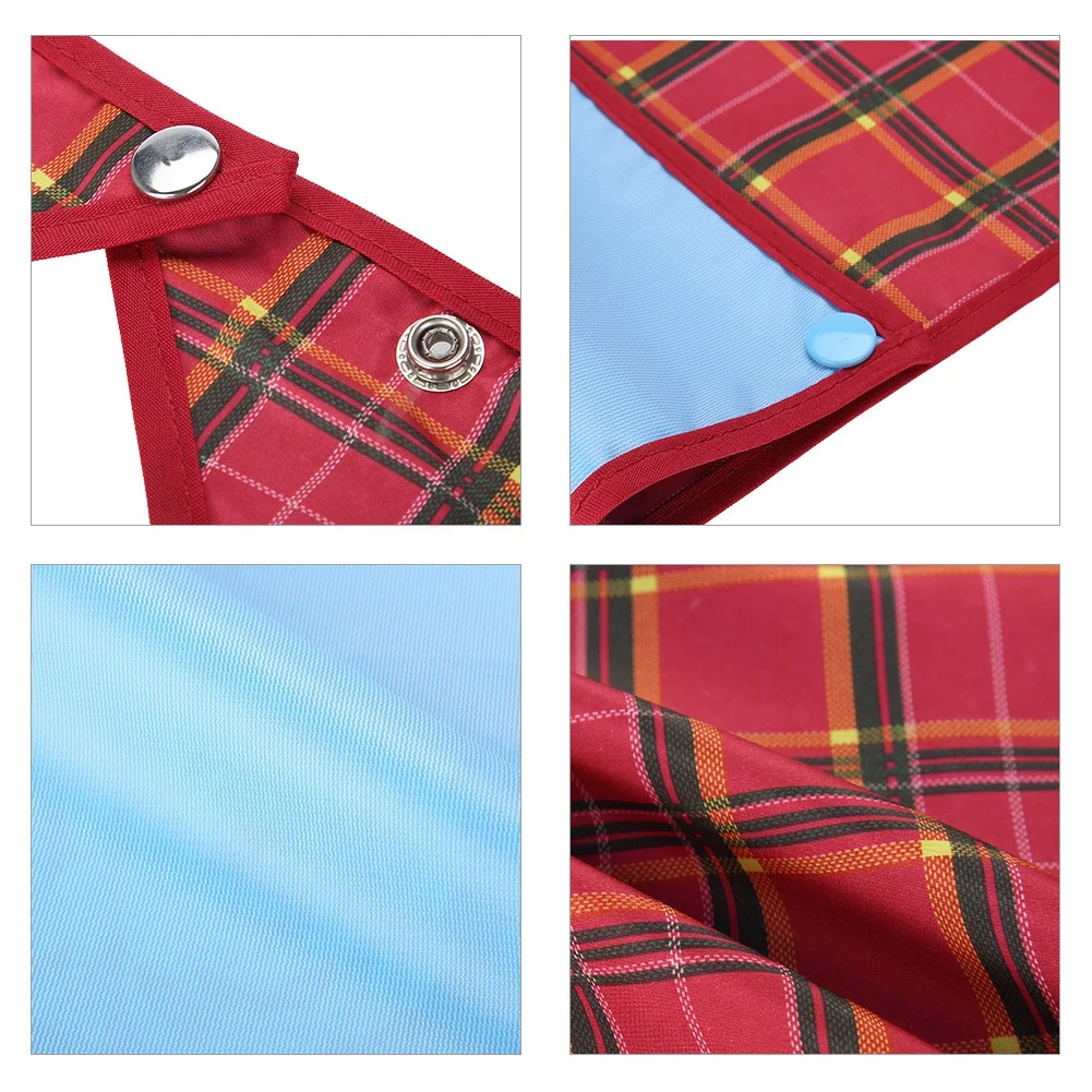 2 шт. водонепроницаемый двухслойный Синий чехол для обеденной одежды | Красота и